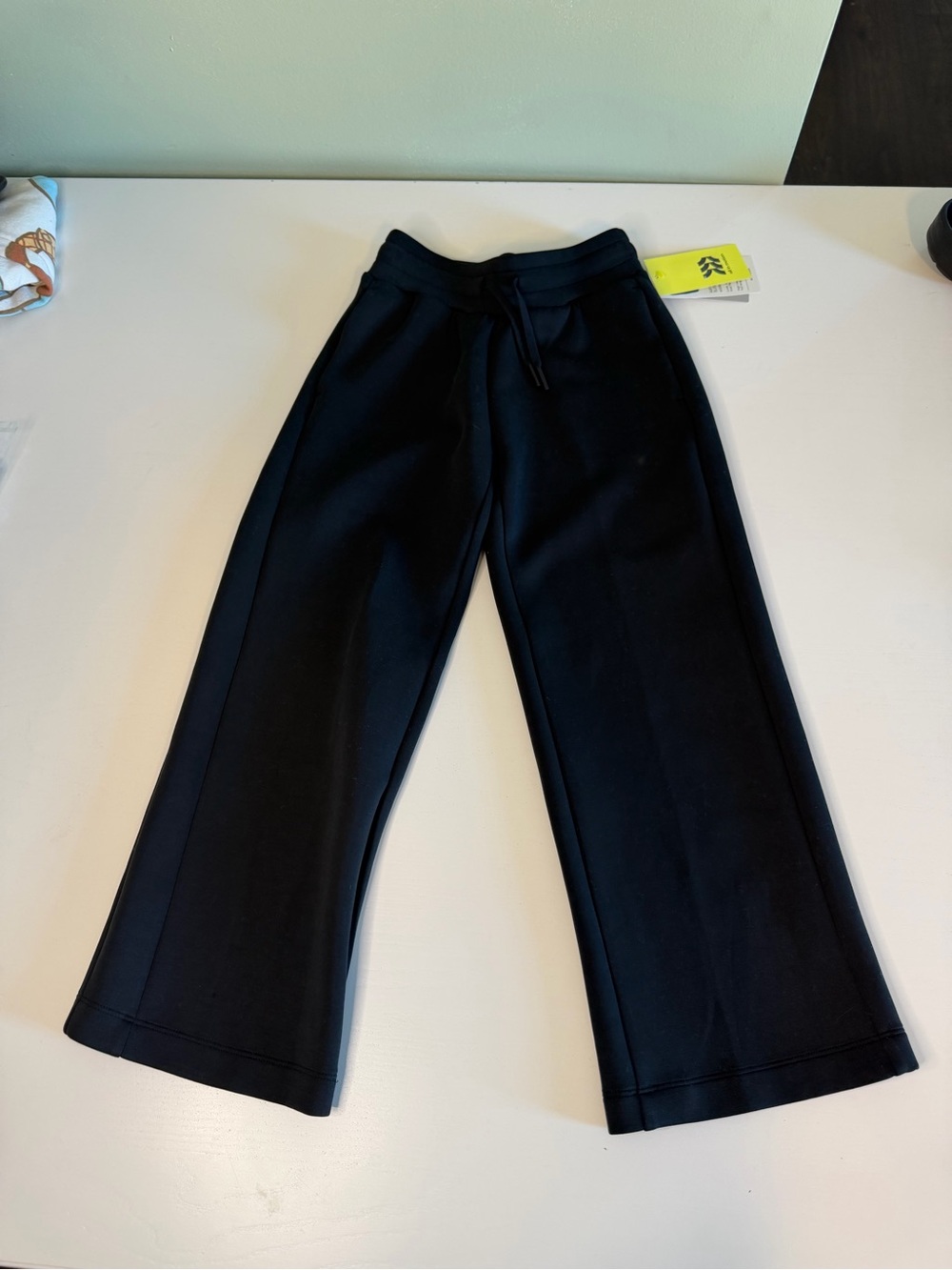 all in motion Black Wide-Leg Jogger Sweatpants